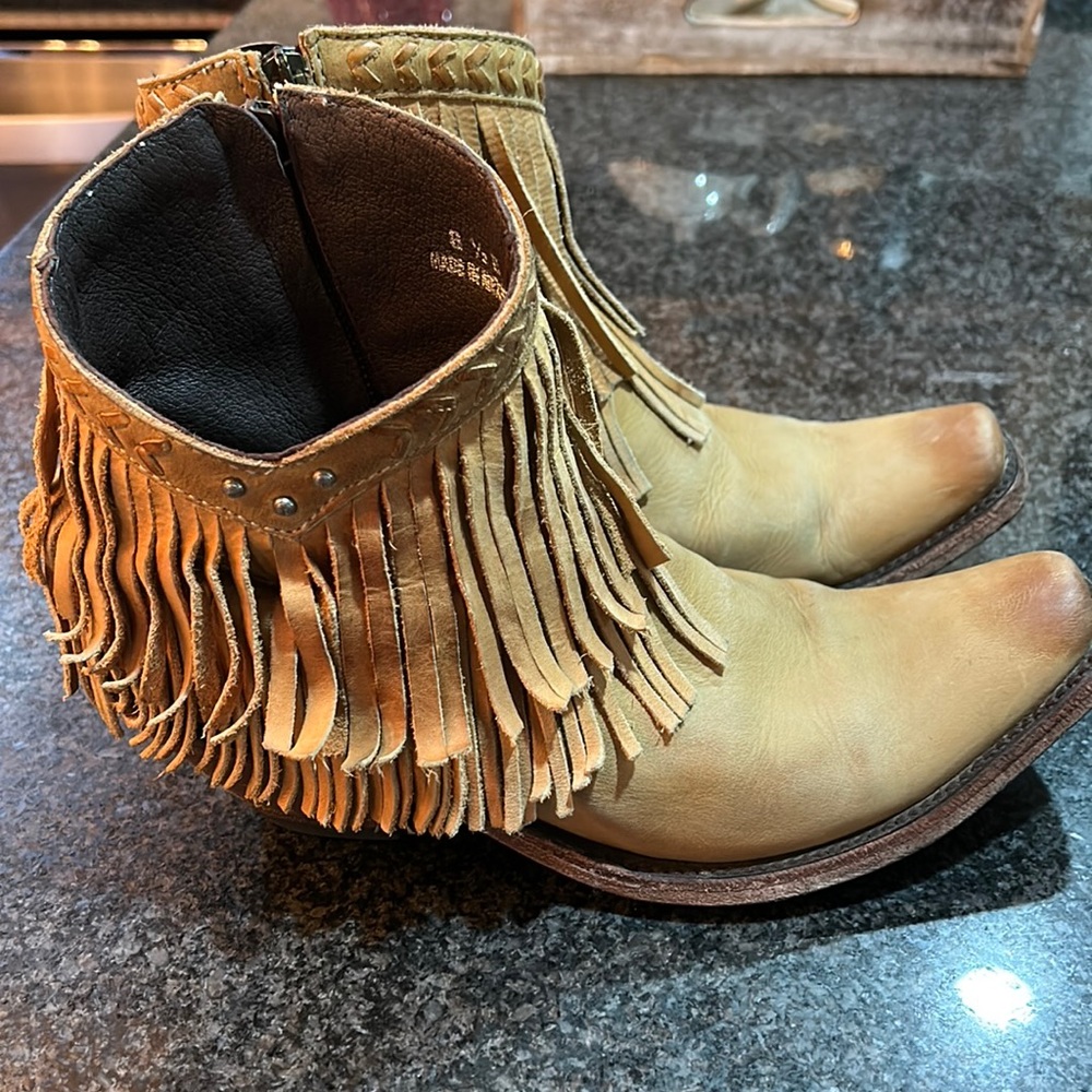 Old Gringo fringe boots